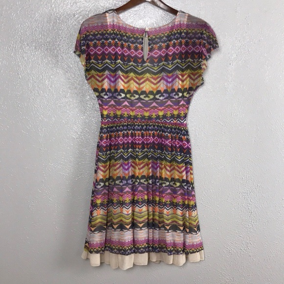 Weston Wear #152 Mesh Boho A Line Dress - Picture 6 of 7